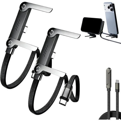 Câble USB-C avec support invisible